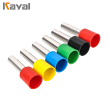 Terminais de conector de pvc KAYAL terminal tipo pino cor